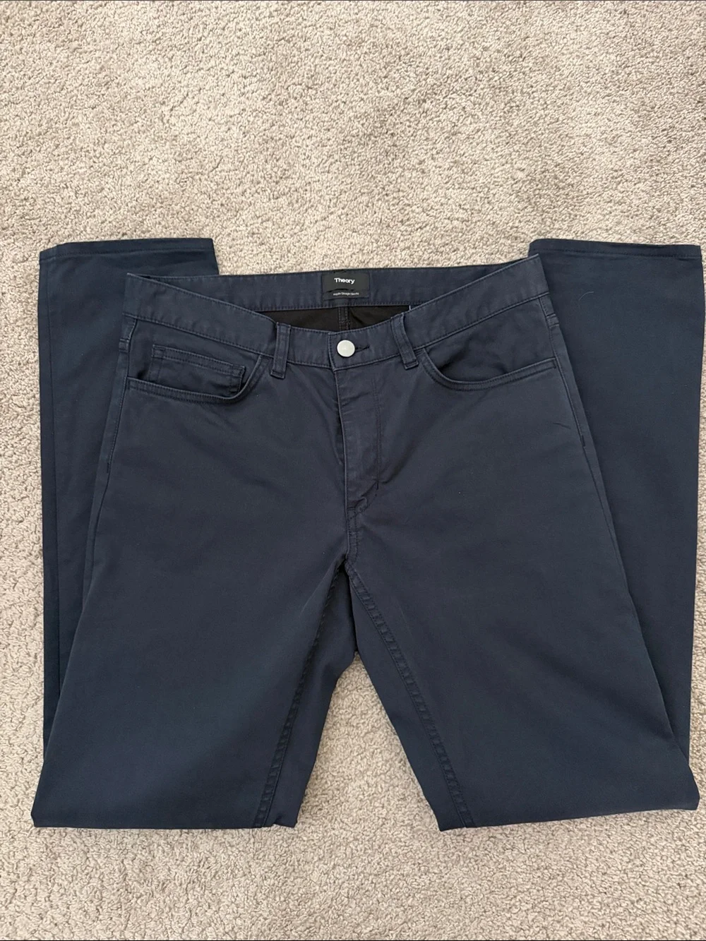 Theory Men Slim Jeans in Dark Navy “Haydin”